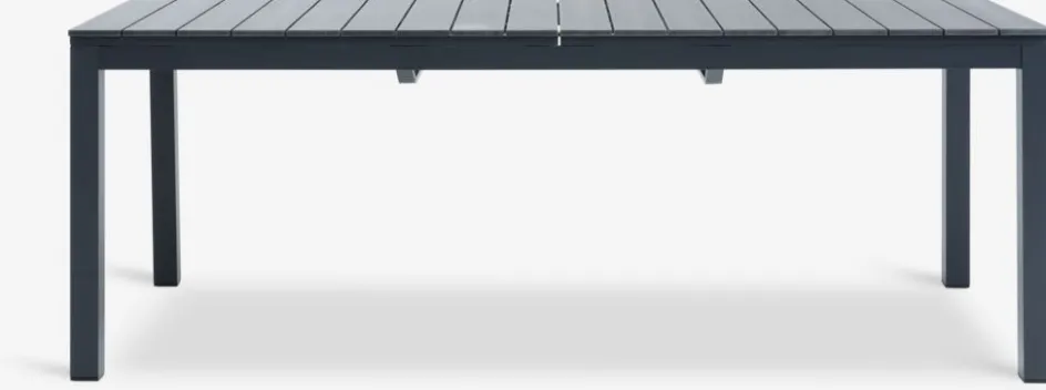 VATTRUPTable de jardin VATTRUP l95xL206/321 noir-JUTLANDIA Outlet