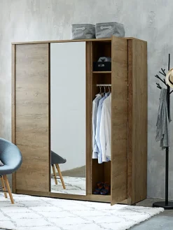 VEDDEArmoire VEDDE 167x197 a/miroir coloris-JYSK Sale