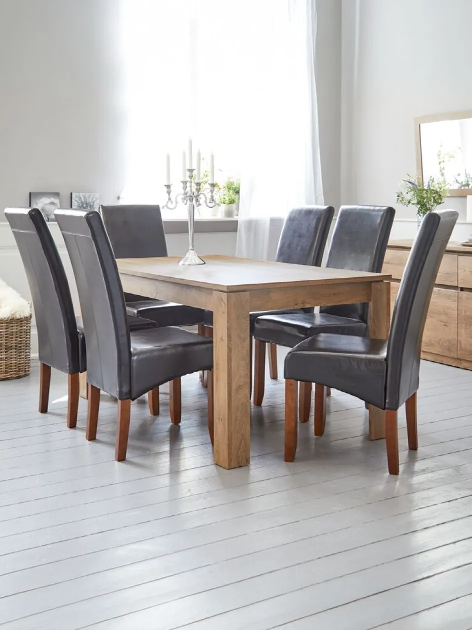 VEDDETable VEDDE 90x160 coloris chêne foncé-JYSK Hot