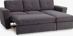 VEJLBYCanapé convertible avec méridienne VEJLBY tissu-JYSK Clearance