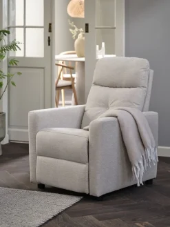 VEJLBYFauteuil inclinable VEJLBY tissu-JYSK Sale