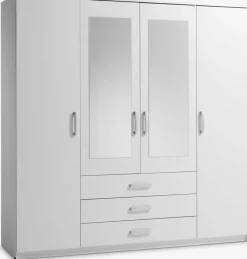 VELLERUPArmoire VELLERUP 200x200 combi blanc-JYSK Clearance