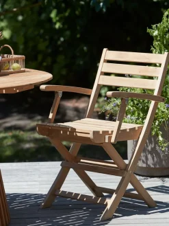 VESTERHAVETChaise pliante VESTERHAVET teck-JUTLANDIA Hot