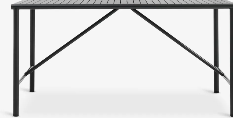 VIERLI + GLOMFJORDVIERLI L149 table + 4 GLOMFJORD chaises noir-JYSK Sale