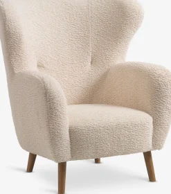 VILDSUNDFauteuil VILDSUND tissu teddy blanc cassé-JYSK New