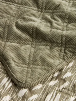 VILLMORELLCouvre-lit VILLMORELL 220x240 vert/blanc-JYSK Online