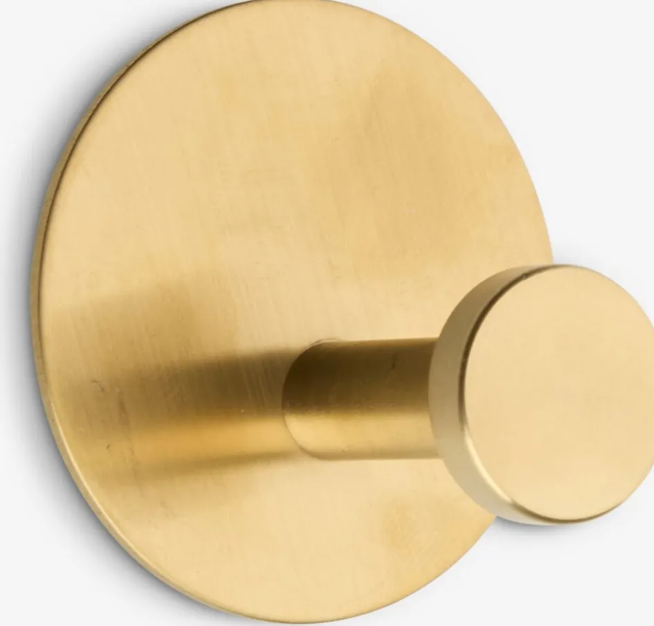 VINDELNCrochet mural VINDELN Ø5xP4cm acier doré-JYSK New