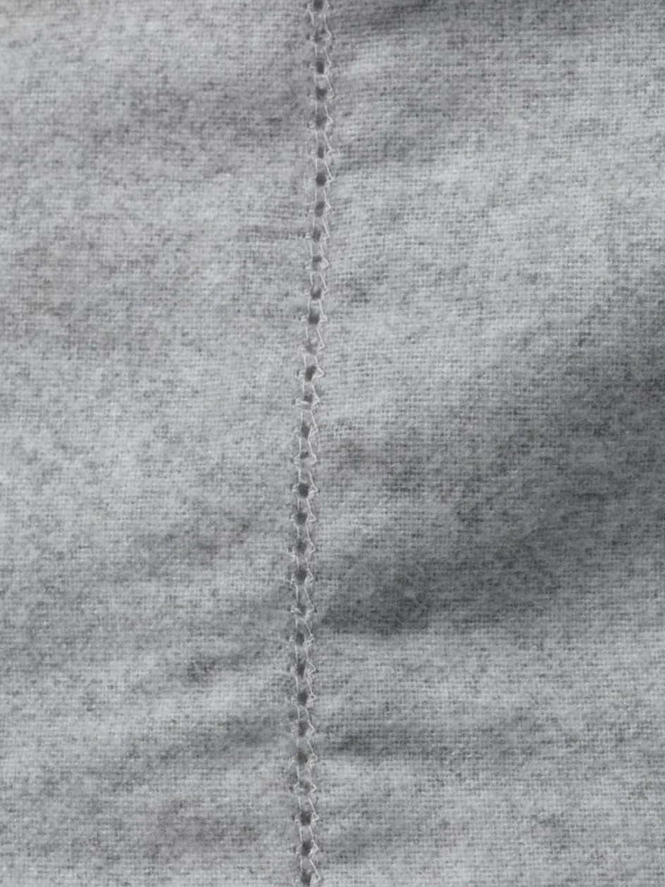 VITAGoldParure de lit Flanelle VITA 240x220 gris-KRONBORG New