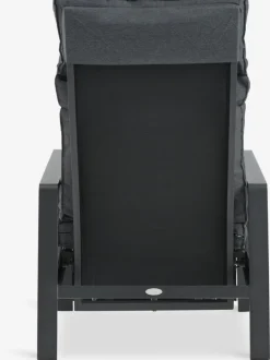 VONGEFauteuil lounge VONGE noir-JUTLANDIA Online