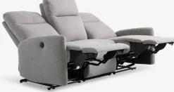 VONSILDCanapé VONSILD 3 places inclinable électrique gris clair-JYSK Sale