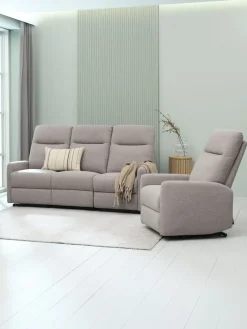 VONSILDFauteuil inclinable VONSILD électrique gris clair-JYSK Online