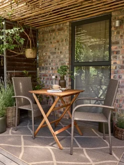 VRAADALTable bistrot VRAADAL l62xL62 eucalyptus-JUTLANDIA