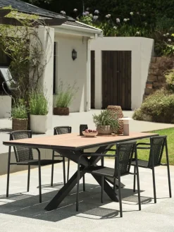 YPNASTEDTable de jardin YPNASTED l100xL215 naturel-JUTLANDIA Clearance